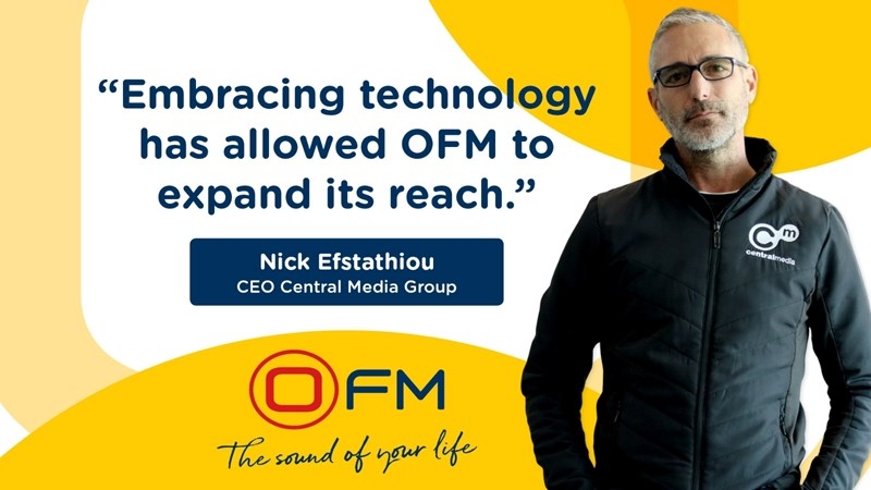 Nick Efstathiou, CEO of the Central Media Group